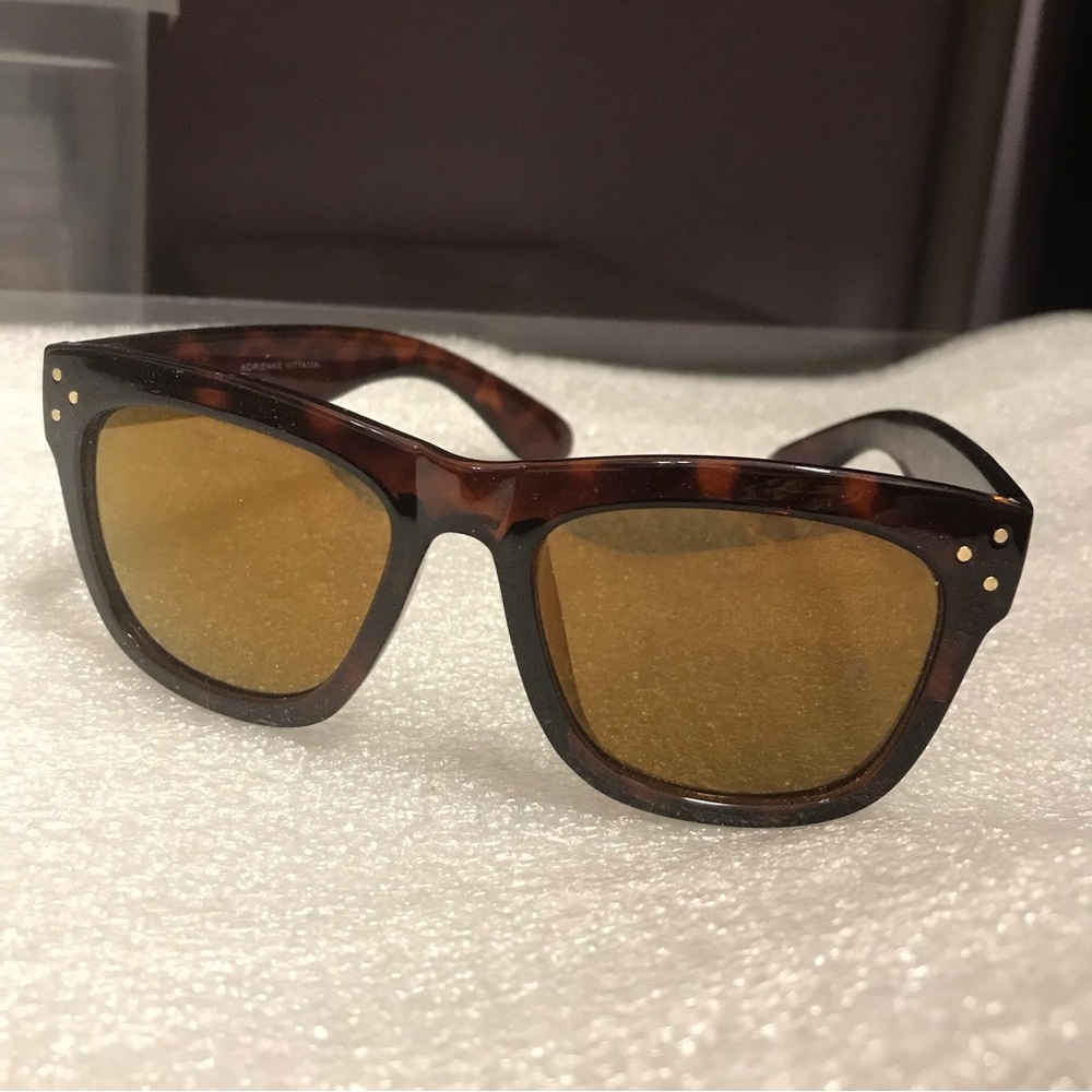 Adrienne Vittadini Brown Tortoise Sunglasses AV1051 215